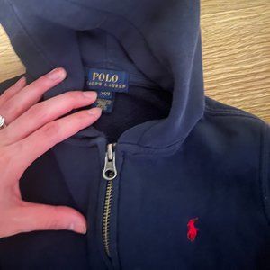 Navy Ralph Lauren Hoodie (2T)